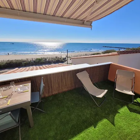 Front De Mer, Vue A 180° Sur La Mediterranee, Acces Direct Апартаменти